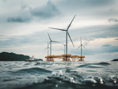 Comment financer un parc d'éoliennes flottantes sans subventions publiques : modèles privés, green bonds et risques cachés?