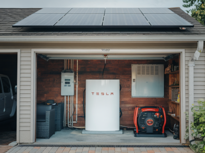 Comment intégrer des powerwall tesla d'occasion dans un microgrid résidentiel : performance, garanties et revente d'énergie