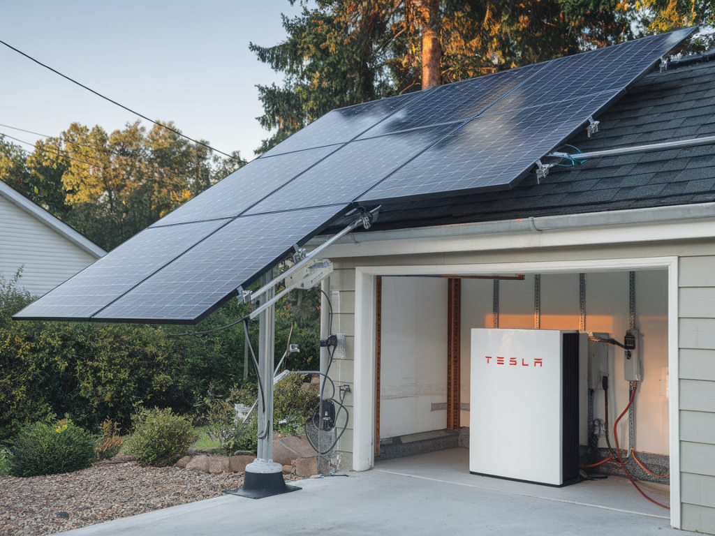 Comment installer un système d'autoconsommation solaire avec batterie tesla powerwall et quel est le vrai retour sur investissement