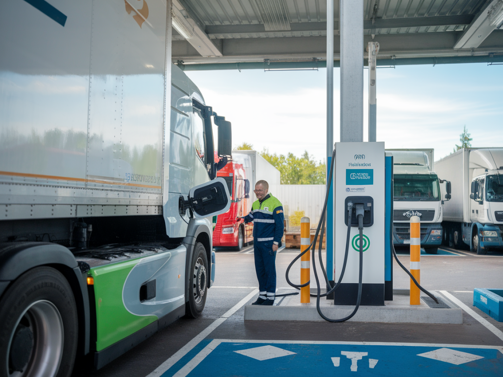 Comment calculer le vrai coût et la rentabilité d'un corridor de recharge ultrarapide pour poids lourds sur un axe logistique donné