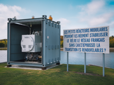 Les petits réacteurs modulaires peuvent-ils réellement stabiliser le réseau français sans repousser la transition vers les renouvelables
