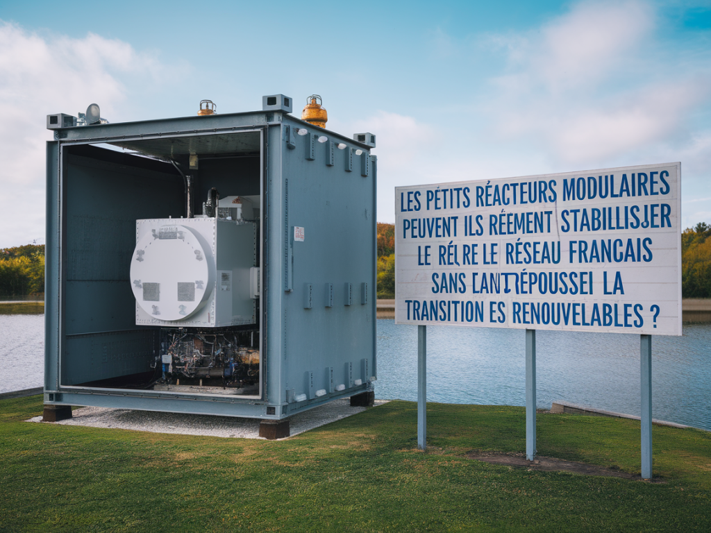 Les petits réacteurs modulaires peuvent-ils réellement stabiliser le réseau français sans repousser la transition vers les renouvelables